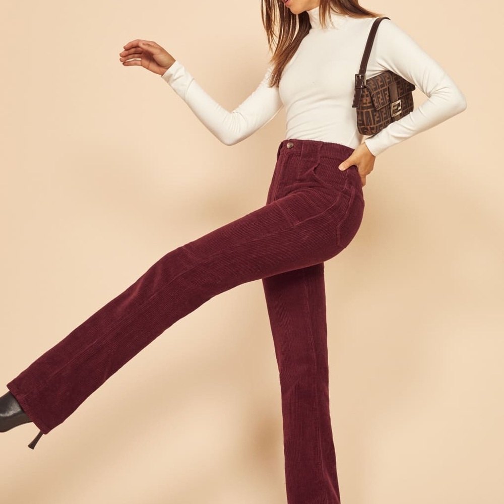 REFORMATION CORDUROY PANTS